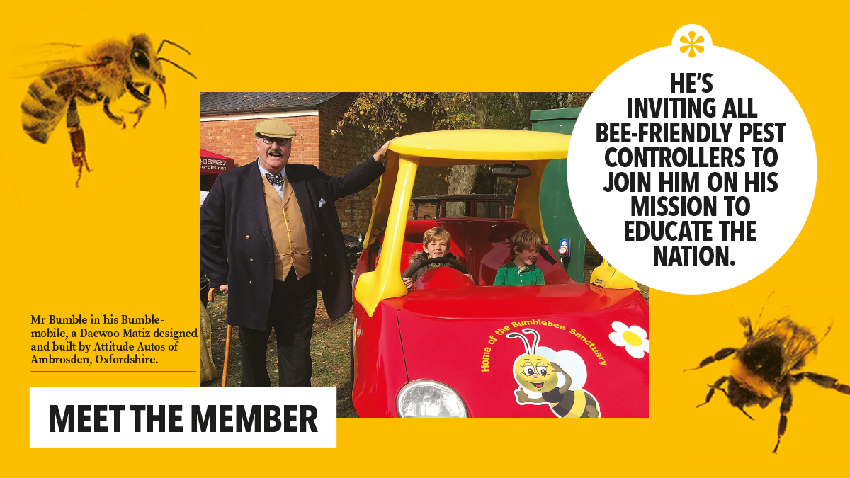 Meet the member Mr Bumble in his Bumble mobile Meet the member Mr Bumble in his Bumble mobile